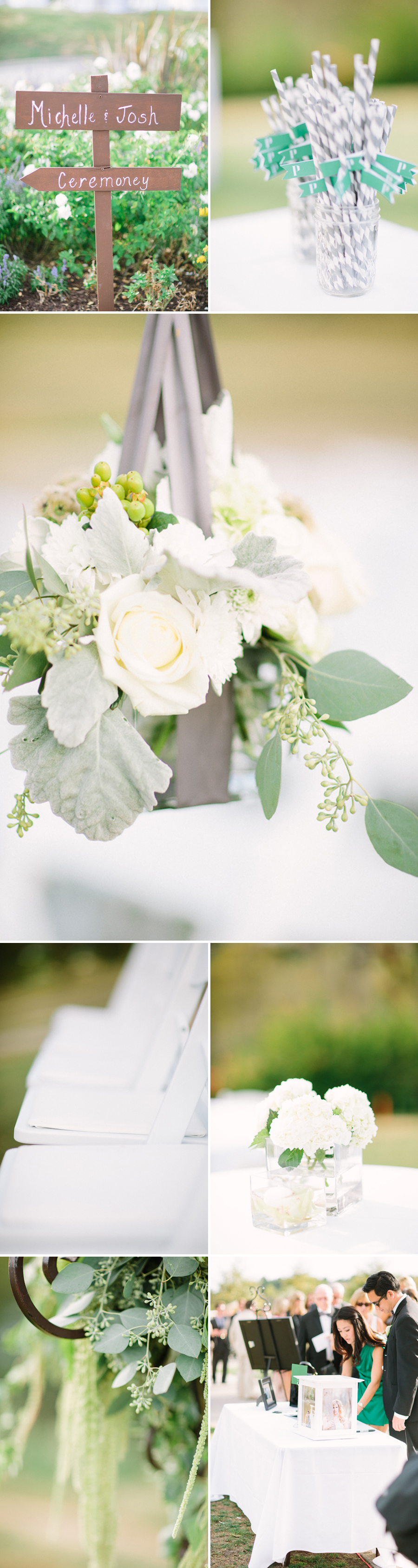 aliso viejo country club wedding, dusty miller wedding, green & grey wedding decor, southern california fine art wedding photographer